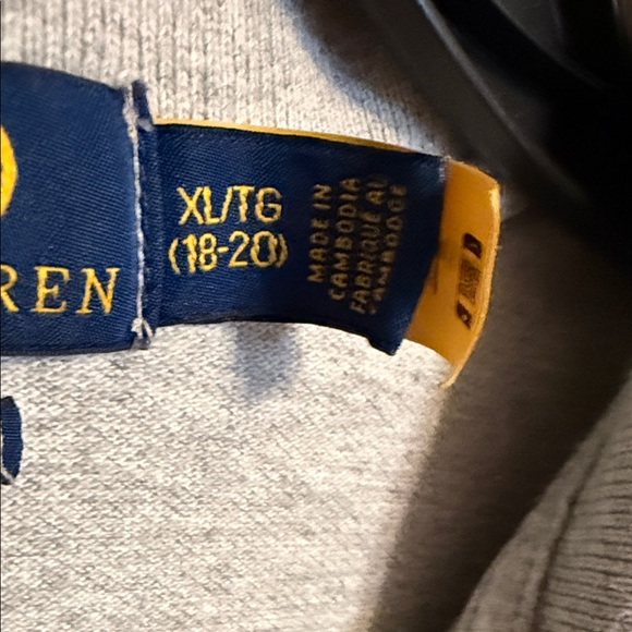 Polo by Ralph Lauren Light Gray Kids Polo Shirt - Picture 3 of 6